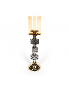Large gold decorative candlestick