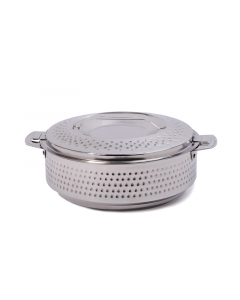 Steel dotted food container 3500 ml