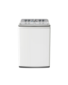 Midea washing machine, American model, top load, 18 kg, 12 programs, white