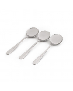 Stainless Steel soup spoons set 6 pieces