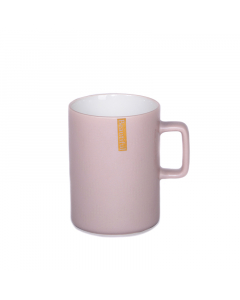 Porcelain cup pink hand