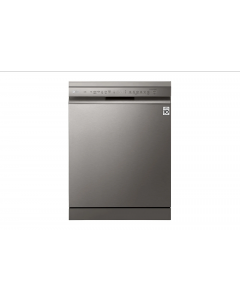 LG dishwasher - 7 programs - 14 place settings - silver