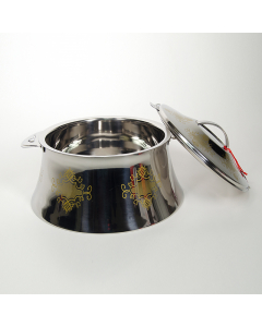 Indian steel food container 2.5 liters