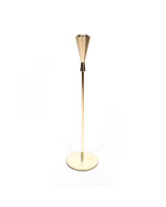 long golden candlestick
