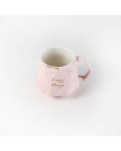 cup   pink hand