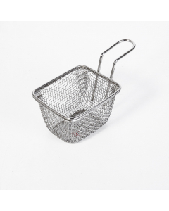 Deep square Frying pan basket