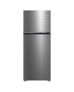Midea Refrigerator with Top Freezer, 16.4 Cubic Feet, Inverter, Silver