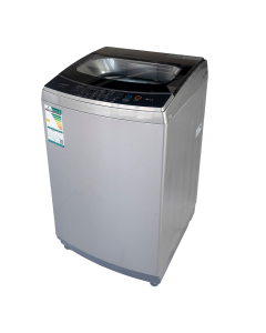 Fisher automatic washing machine, 10 kg, top load, silver
