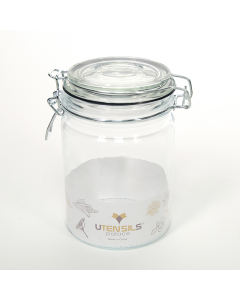  glass jar with lock 700ml