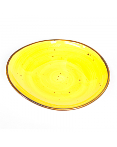 Small yellow porcelain bowl