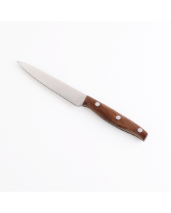 Stainless stainless steel knife wood hand