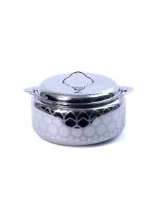 Shaima steel container 7500 ml silver