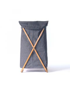 Foldable folding fabric basket