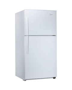 Midea Refrigerator with Top Freezer 21 Cubic Feet White