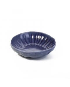 Porcelain bowl deep purple