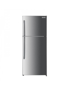 Basic refrigerator, 422 liters, two doors, steel, 14.9 feet