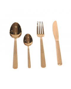 Spoons set 24 pieces rose gold