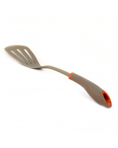 Perforated silicone spoon