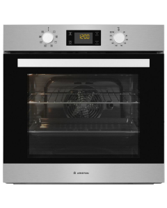 Ariston built-in electric oven, 66 liters, 5 programs, silver