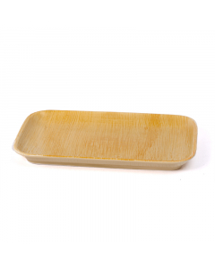 Wooden serving plate 28 cm