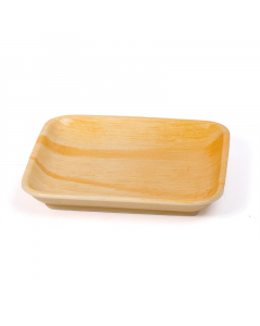 18 cm wooden serving plate