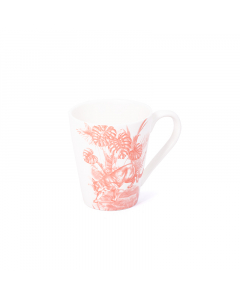 Porcelain mug 350 ml pink