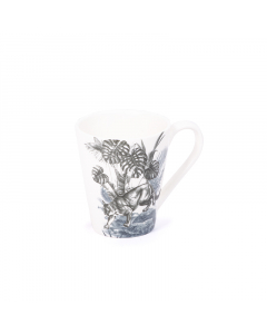 Porcelain cup 350 ml grey