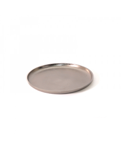 A small Silver   rounded plate