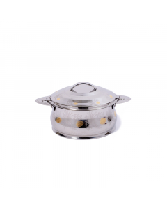Indian gold steel container 1500 ml