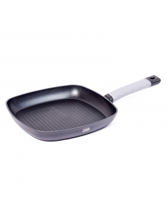 Rectangular grill pan with non-stick coating, size 28