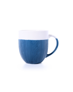 Blue porcelain cup