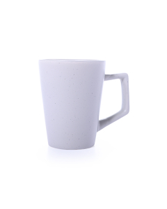 Gray porcelain cup