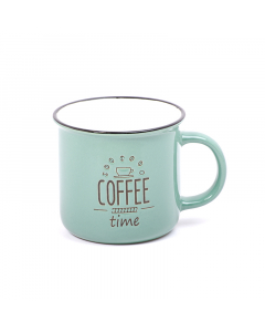 Green porcelain cup 400 ml
