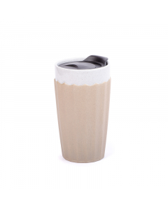 400ml double ceramic cup