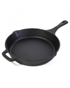 Black Cast Iron Frying Pan Size 30