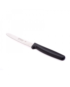 Black and white cutting knife 10 cm
