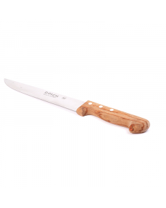Multi-use knife with wooden handle, 16 cm