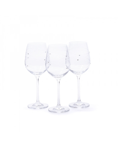 Crystal glasses set, 3 pieces, 450 ml