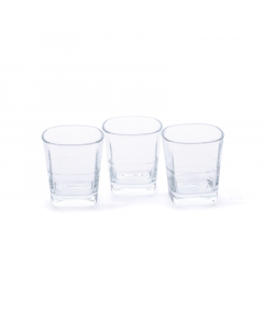 Glass cup set 4 pieces 266 ml