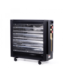 Al Saif heater, black, 2000 watts