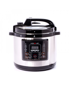 Home elec pressure cooker, 8 liters, 1300 watts, steel