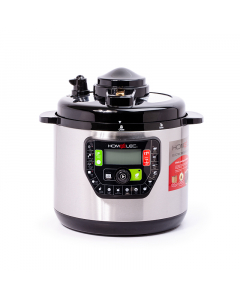 Home elec pressure cooker with spoon stirring mechanism 6 liters 1000 watts