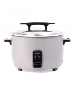 Home elec rice cooker 2300 watts 6 liter gray
