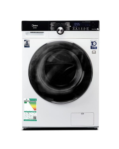 Midea front loading washing machine, 8 kg, 14 programs, white