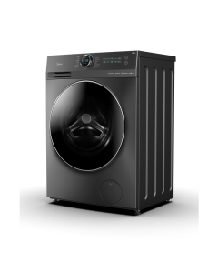 Midea Front Loading Washing Machine, 12 Kg, 14 Programs, Black