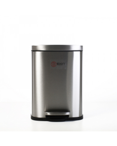 5 liter stainless steel waste bin