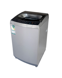 Fisher automatic washing machine, 12 kg, top load, silver color