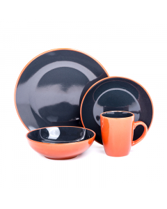 Dinner set 16 pieces Aston in two colors