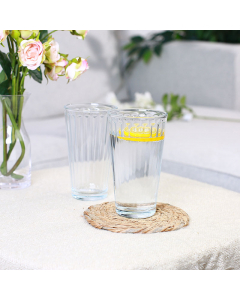 Glass cup set 4 pieces 363 ml