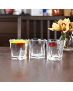 Glass cup set 3 ml pieces